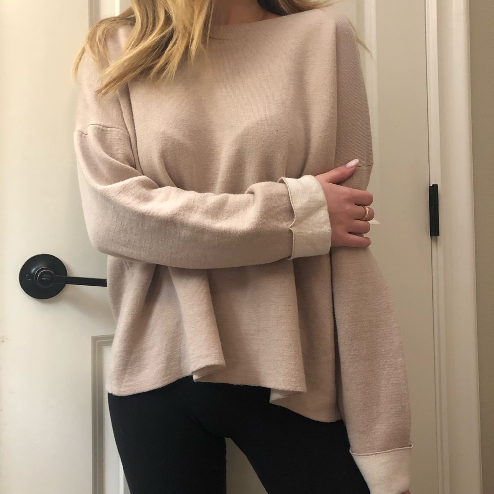 Pink sweater